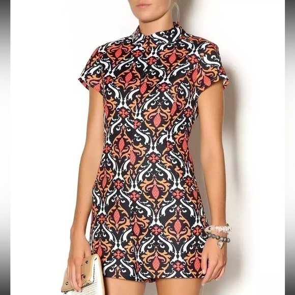 Elliatt Wonderland High Neck Printed
Playsuit, New with Tags - Picture 8 of 9